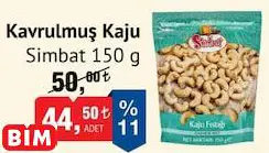 SİMBAT KAVRULMUŞ KAJU SİMBAT KAVRULMUŞ KAJU